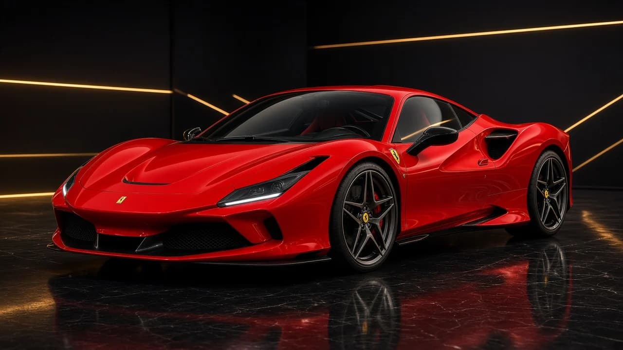 Ferrari F8 Tributo for rent in Dubai