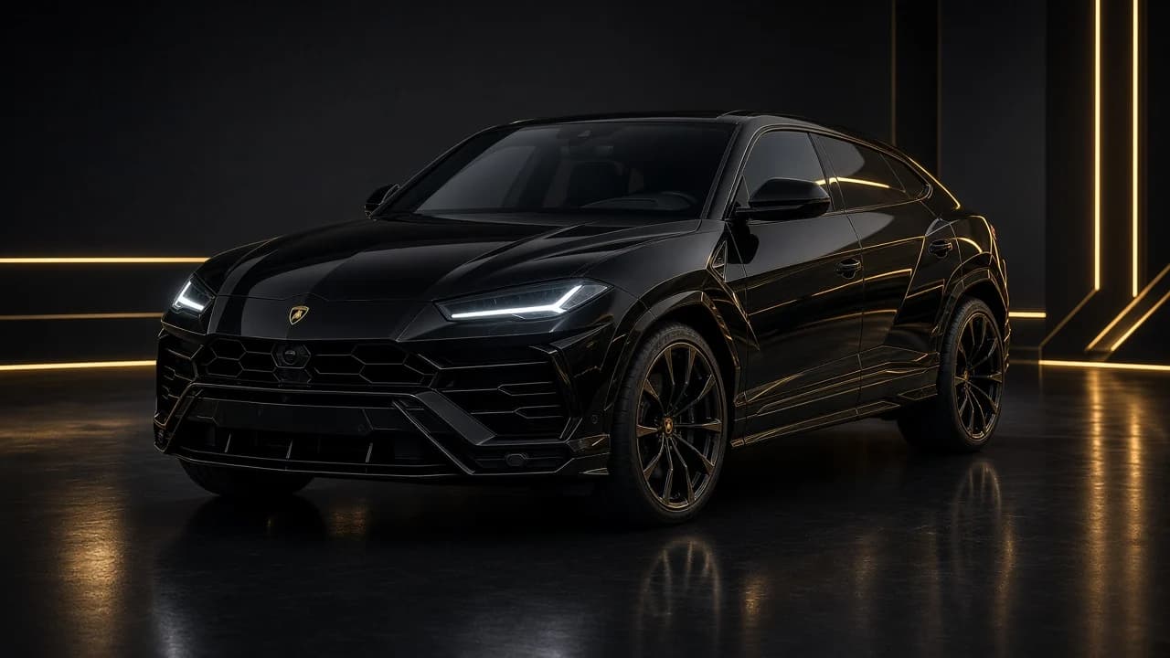 Lamborghini Urus Black for rent in Dubai