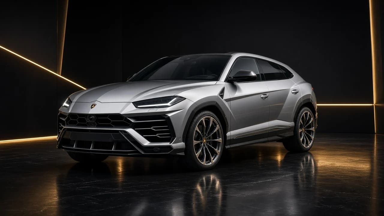 Lamborghini Urus Silver for rent in Dubai