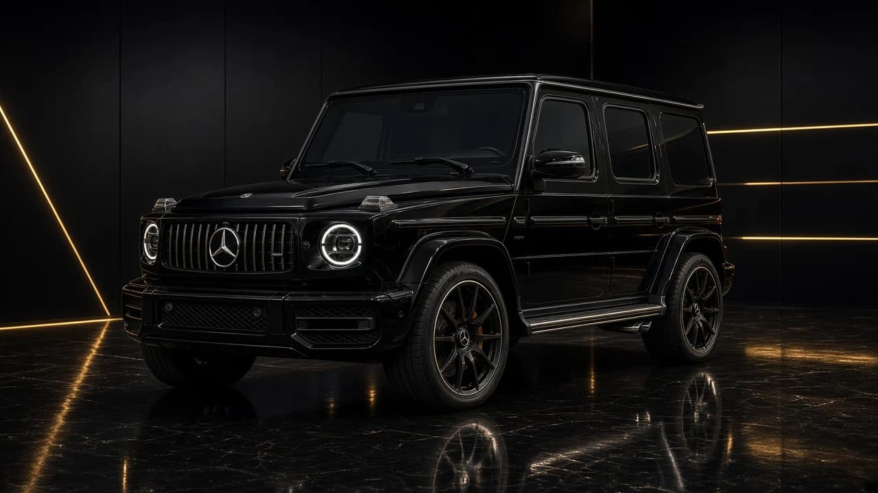 Mercedes-Benz G63 AMG Black for rent in Dubai