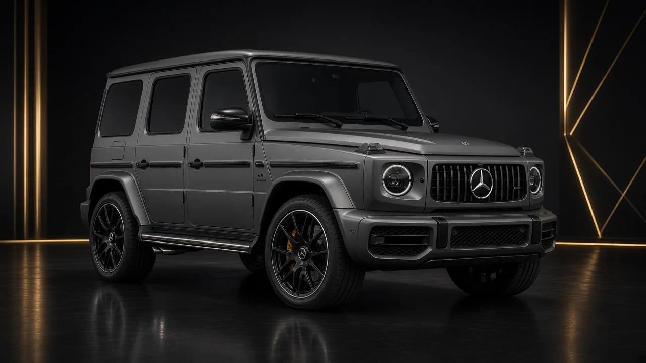 Mercedes-Benz G63 AMG Gray / Matte for rent in Dubai