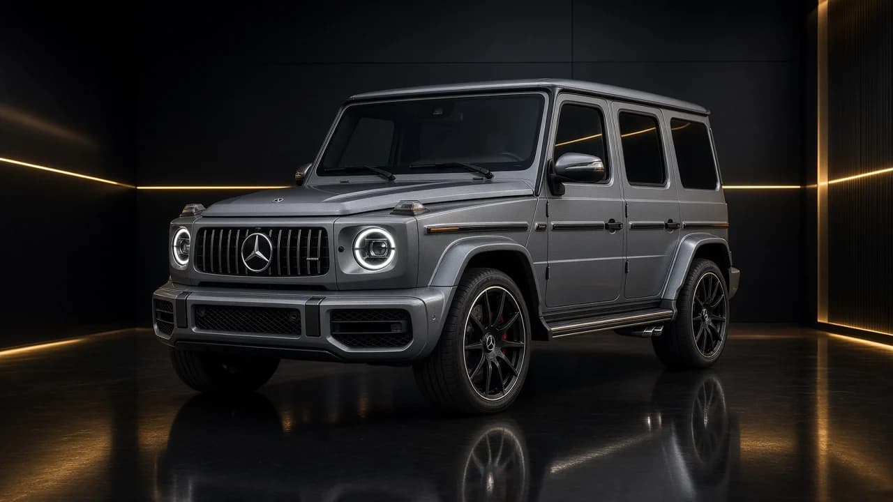 Mercedes-Benz G63 AMG Gray for rent in Dubai